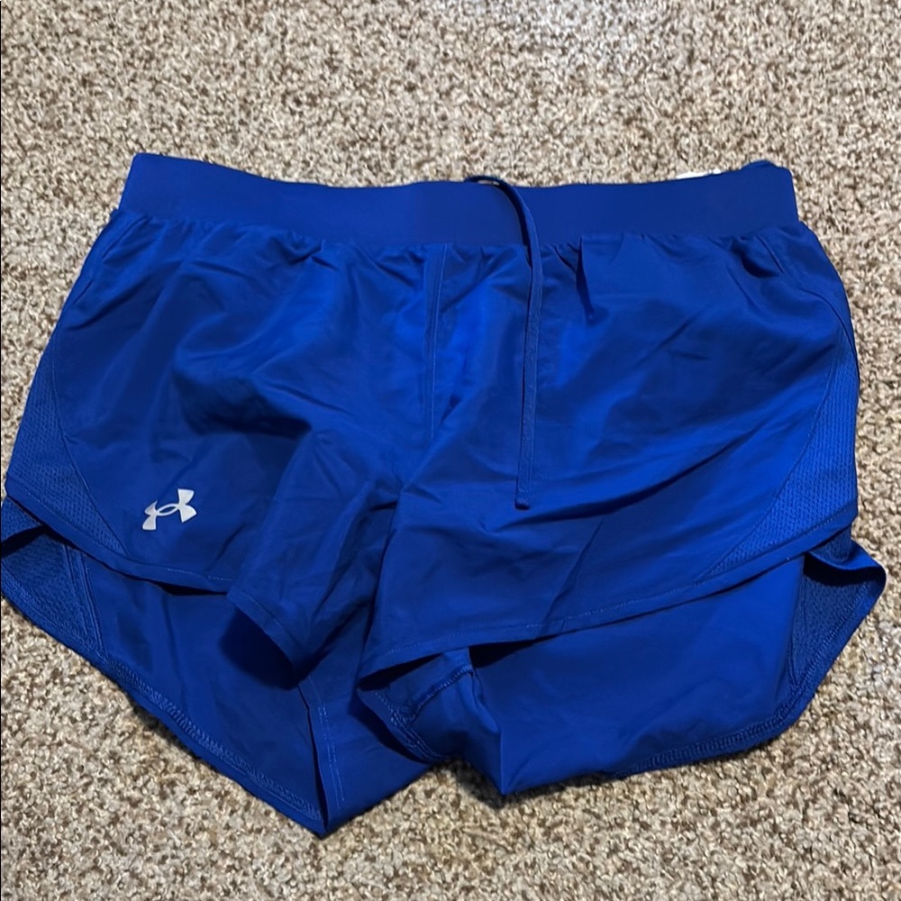 Under Armour Blue Athletic Shorts